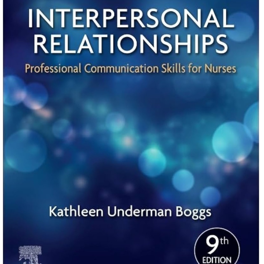 Interpersonal Relationships 9th Ed
